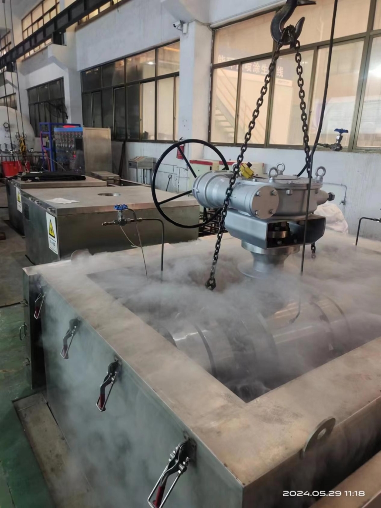 Cryogenic ball valve LB in