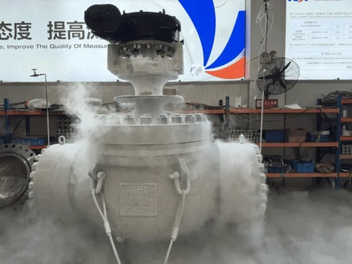 Cryogenic Top Entry Ball Valve