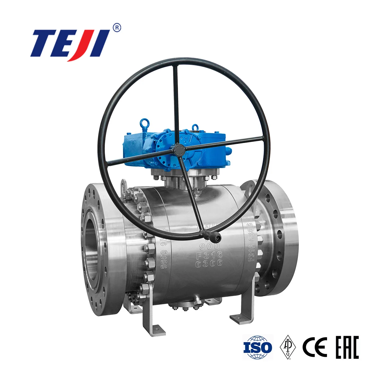 Soft Seated Trunnion Ball Valve