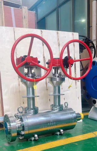Cryogenic Double Block & Bleed Ball Valves desc
