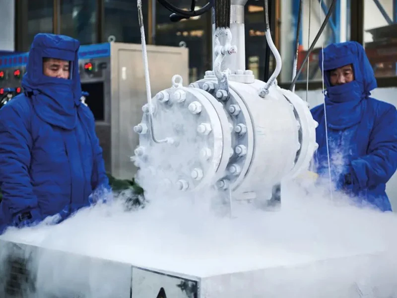 cryogenic valve test