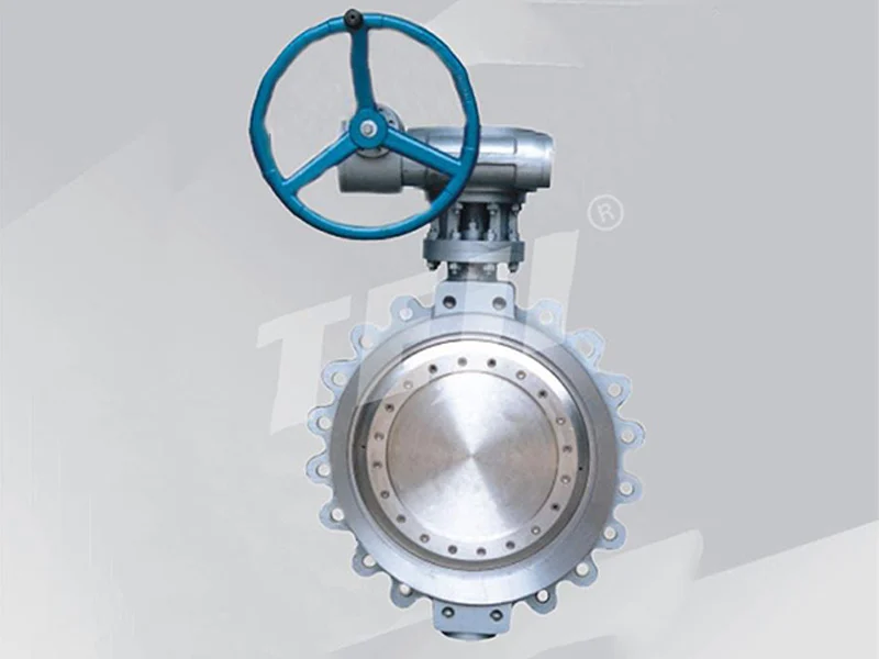 lug type double offset butterfly valve