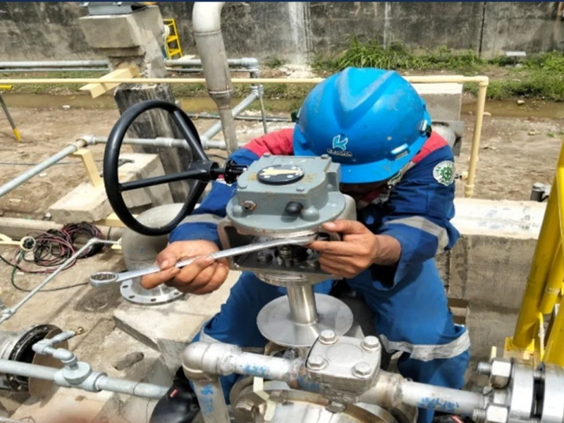 Ultra low temperature valves from Teji are unveiled adding a powerful tool to the Indonesian LNG hub project