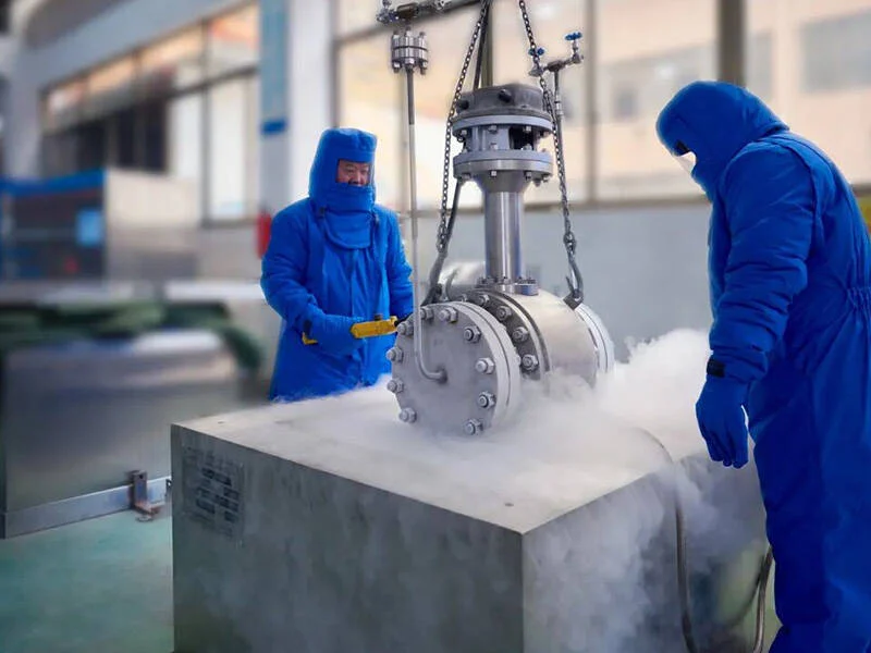structural design of cryogenic online maintenance butterfly valves