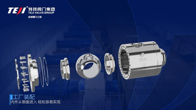 teji valve group product appreciation side mounted ultra low temperature online maintainable ball valve