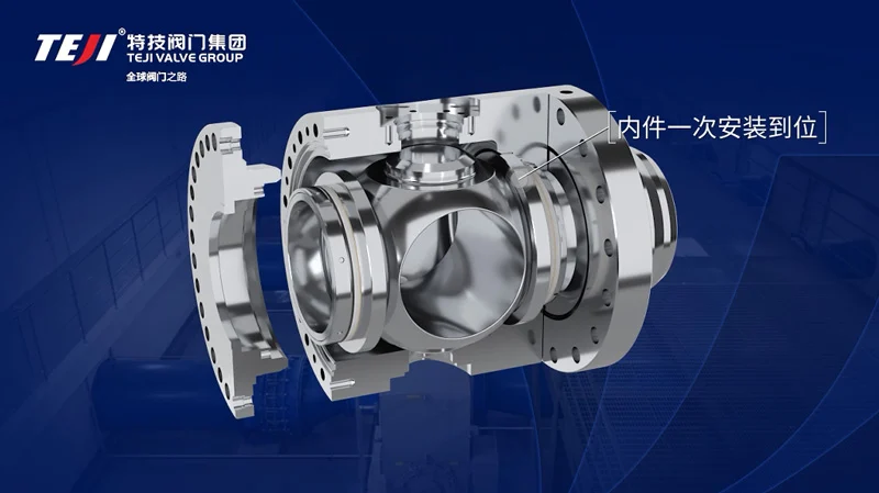 teji valve group product appreciation side mounted ultra low temperature online maintainable ball valve