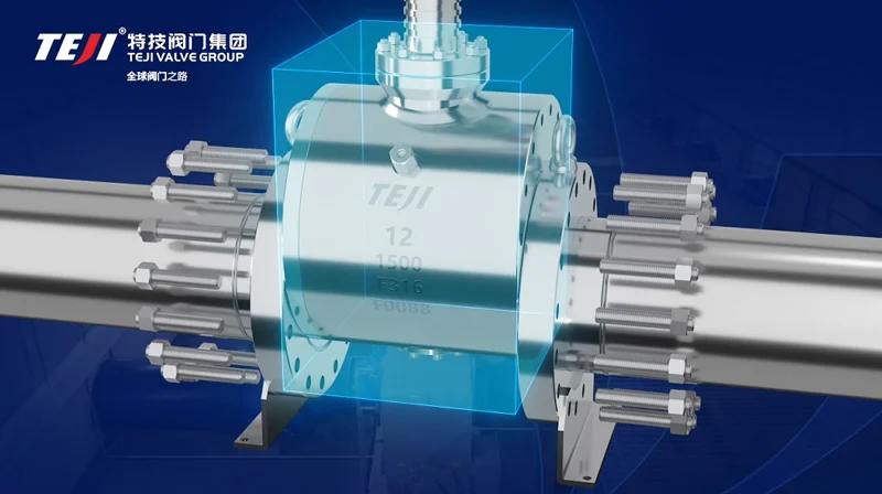teji valve group product appreciation side mounted ultra low temperature online maintainable ball valve