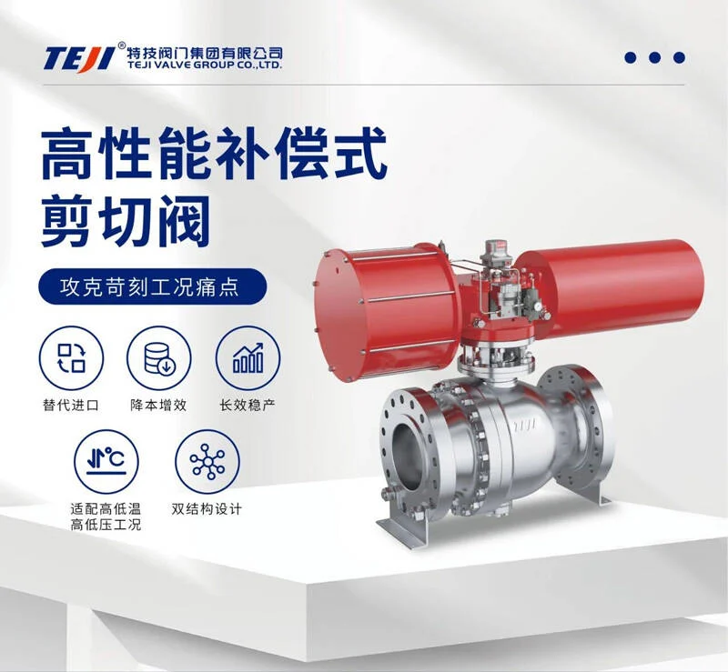 teji valves high performance compensating shear valve overcomes pain points in harsh operating conditions
