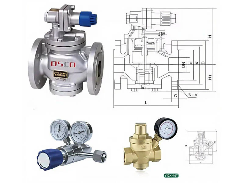 what causes noise in pressure reducing valves