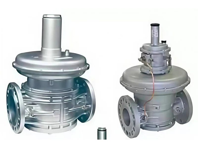 What causes noise in pressure reducing valves