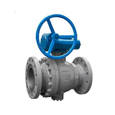cast steel trunnion ball valve