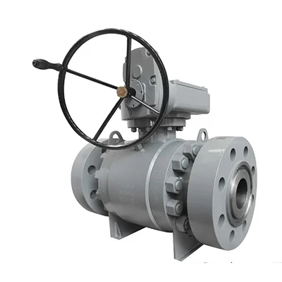 metal seated trunnion ball valve