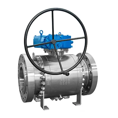 soft seated trunnion ball valve